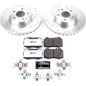 PowerStop K7771 26 fits Mercedes-Benz SL500 Front Z26 Street Warrior Brake Kit
