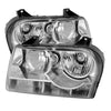 9026430 Xtune fits Chrysler 05-08 300 Halogen Non-Projection Style Only Crysta