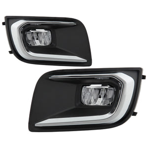 Spyder 5087140 fits Toyota 18-20 Sequoia 2020 OEM Style LED Fog Lights w/OEM Fi