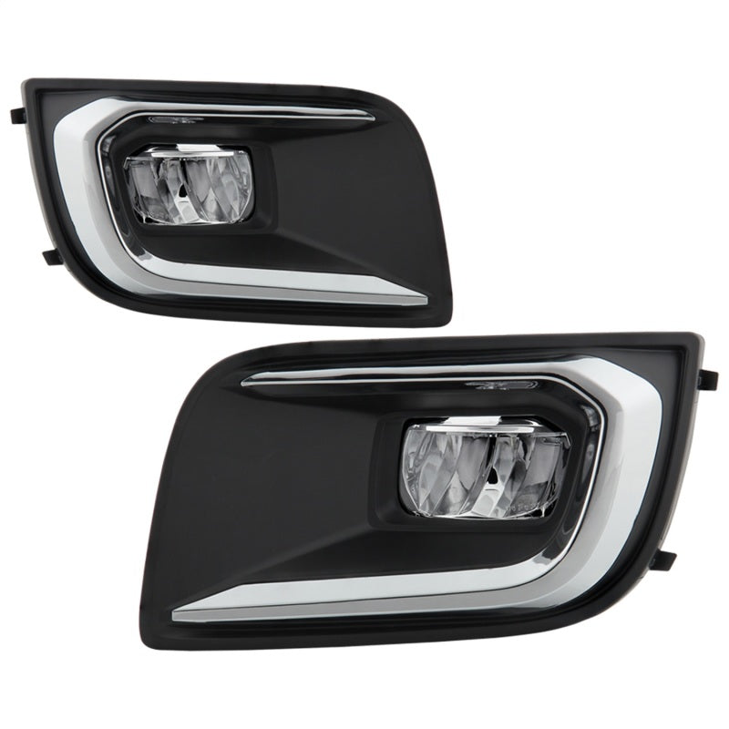 Spyder 5087140 fits Toyota 18-20 Sequoia 2020 OEM Style LED Fog Lights w/OEM Fi