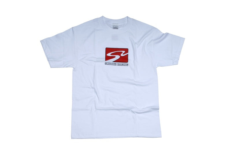 Skunk2 735-99-0695 Racetrack Tee (White) M