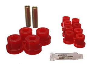 Energy Suspension 2.2115R fits Jeep Spring Bushing Set - Red
