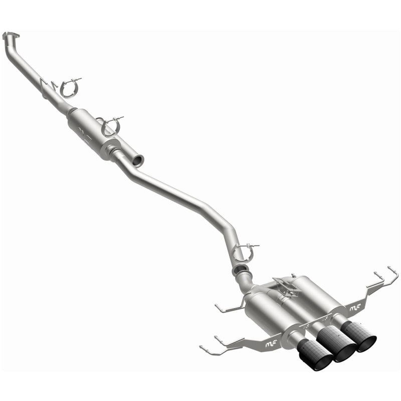 Magnaflow 19708 2023+ fits Honda Civic Type R SPEQ Series Cat-Back Perf Exhaust System w/ CF Tips