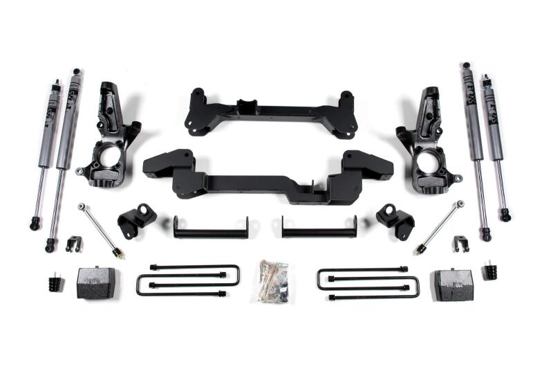 Zone Offroad ZONC5F 01-10 fits GM C2500 HD 6in Suspension Lift - Fox