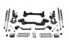 Zone Offroad ZONC5F 01-10 fits GM C2500 HD 6in Suspension Lift - Fox