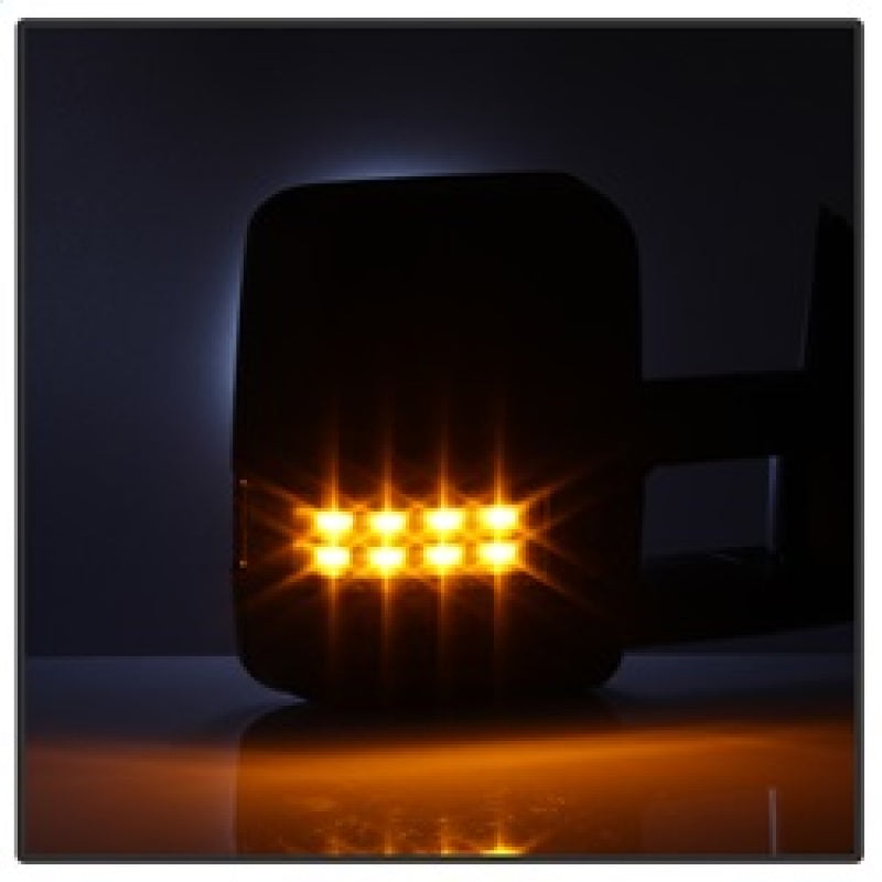 xTune 9936678 fits Chevy Silverado 99-02 G2 Heated Amber LED Signal Telescoping
