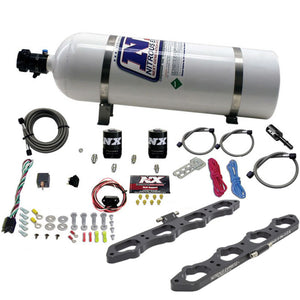 Nitrous Express 20956-15 fits Ford Coyote 5.0L V8 Nitrous Wet Port Plate Kit w/1