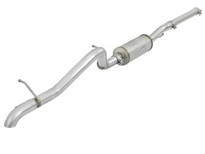 AFE 49-08055 on 2-1/2in Aluminized Steel Cat-Back Exhaust 07-18 fits Jeep Wrang