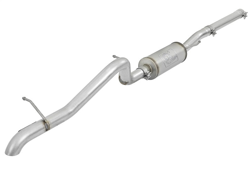 AFE 49-08055 on 2-1/2in Aluminized Steel Cat-Back Exhaust 07-18 fits Jeep Wrang