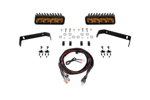Diode Dynamics DD8872 2019-2021 fits Ford Ranger SS6 Sport LED Kit Yellow Fog 3000K