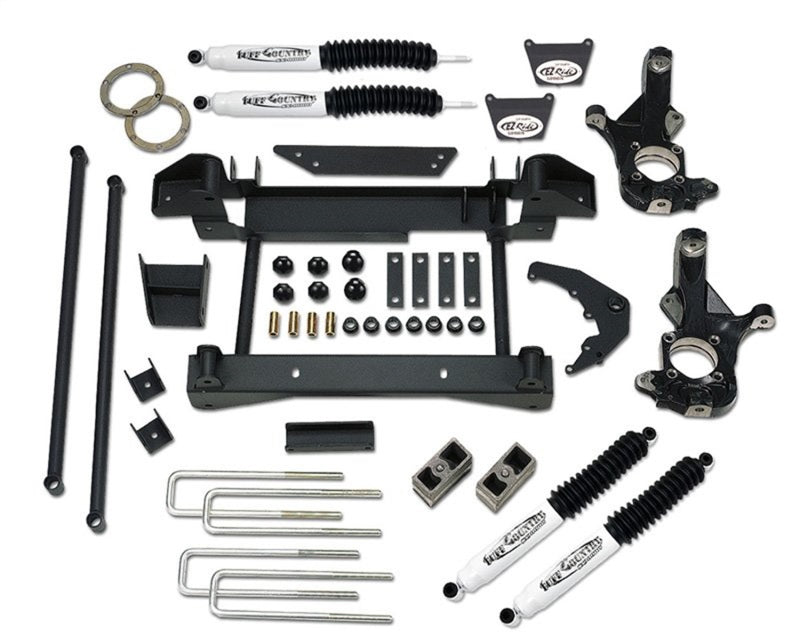 Tuff Country 14990 01-06 fits Chevy Silverado 3500 4x4 4in Lift Kit (w/1pc Sub Frame No Shocks)