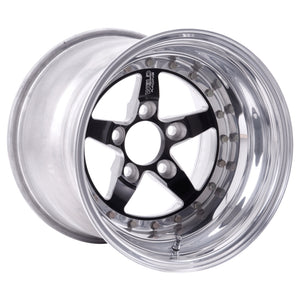 Weld 791B-58280 star 15x8 / 5x4.75 BP / 5.5in. BS Black Wheel - Non-Beadlock