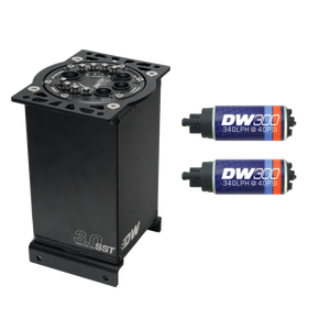 DeatschWerks 6-301-30ST 3.0L Staged Surge Tank w/ DW300 Fuel Pumps