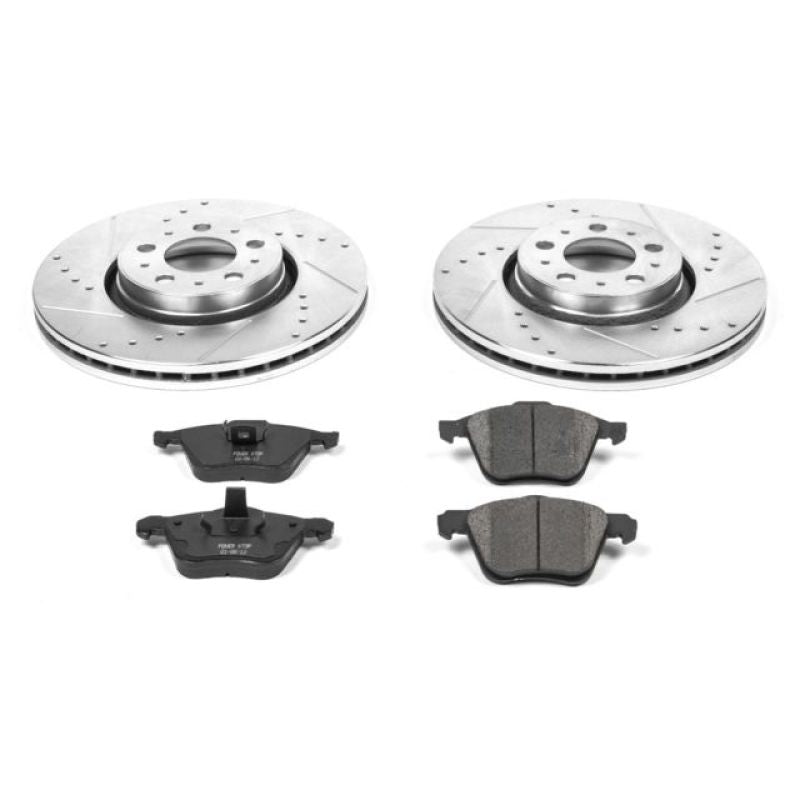 PowerStop K3063 fits Volvo 08-09 S60 Front Z23 Evolution Sport Brake Kit