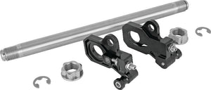 Performance Machine 0117-0028M-B HD Touring Axle Adj Kit - Black Ano
