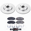 Power Stop 12-15 Honda Civic Front Z23 Coated Brake Kit