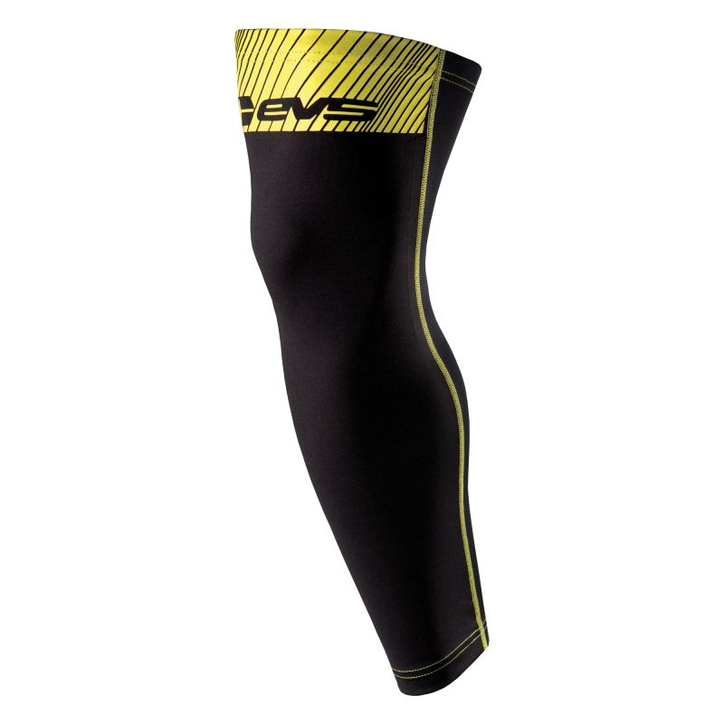 EVS US-HIVIZ-XS Brace Sleeves Black/Hiviz - XS