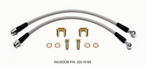 Wilwood 220-15195 Flexline Kit Rear C6 fits Corvette (non-Z06)
