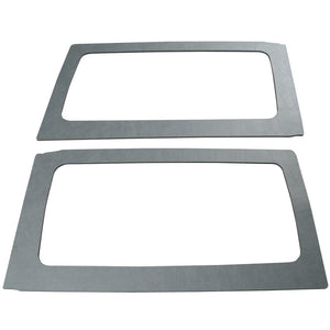 DEI  50166 fits Jeep 11-18 Wrangler JK 2-Door Boom Mat Rear Side Window Trim - 2