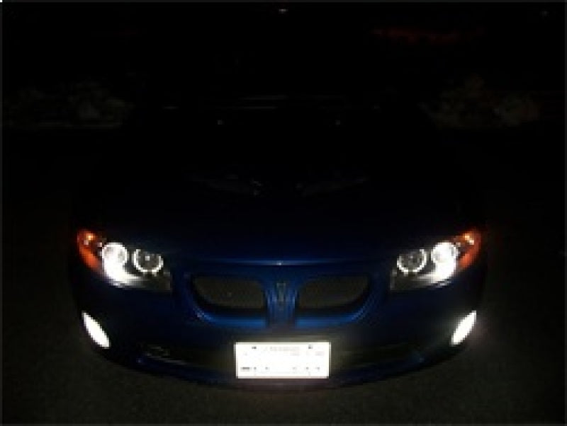 Spyder 5011749 fits Pontiac 04-06 GTO Projector Headlights LED Halo LED Black H