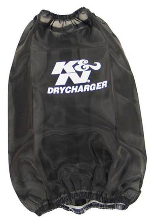 K&N Engineering RC-3690DK K&N Drycharger Black Air Filter Wrap - Round Tapered