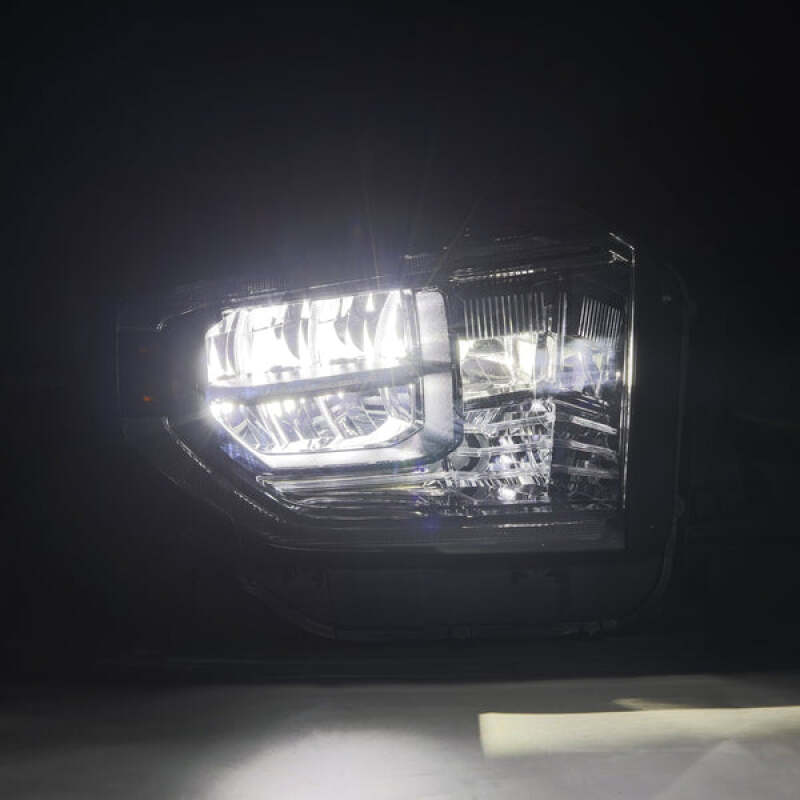 AlphaRex 880830 14-21 fits Toyota Tundra MK II LUXX Series Crystal Headlights