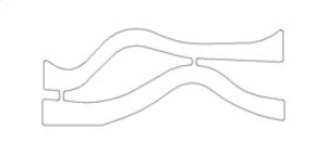 Cometic C5653-060 Cometic fits Ford Windsor .060in Fiber Intake End Seals Kit
