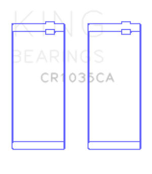 KING KINGCR1035CA0.5 fits KING CR1035CA0.5 Engine Bearings Cummins B-Ser. L4 (S