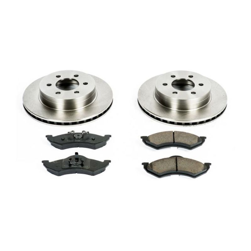 PowerStop KOE2139 fits Dodge 00-02 Dakota Front Autospecialty Brake Kit