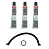 Fel-Pro OS30837R fits Honda Fit OS 30837 R Engine Oil Pan Gasket Set 0 Bolt Hole Two Piece Gasket