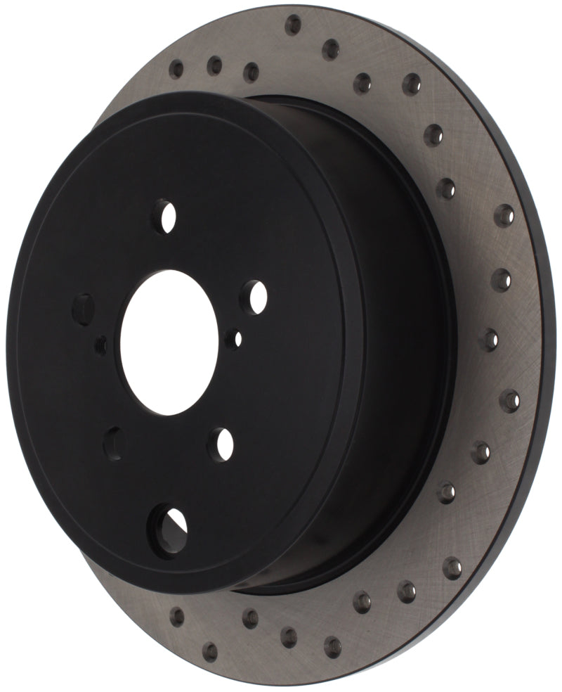 Stoptech 128.47029R 08-10 WRX Drilled Right Rear Rotor