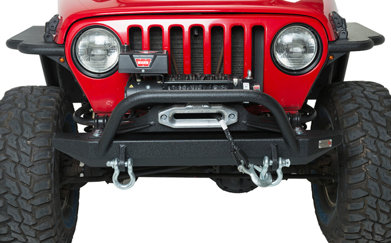 Fishbone Offroad FB22048 fits Jeep 97-06 Wrangler TJ Rubicon Front Bumper W/Win