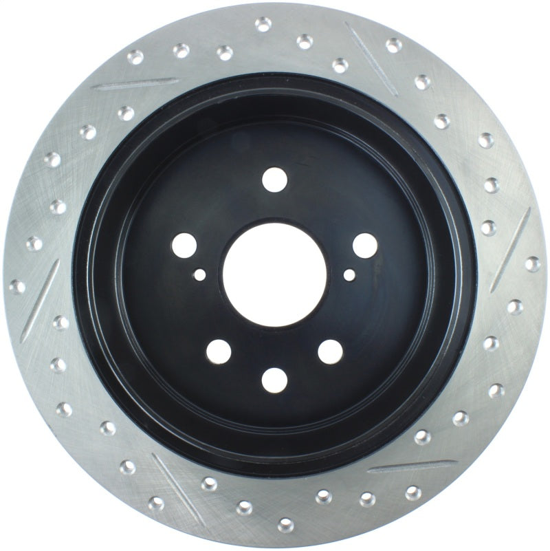 Stoptech 127.44142R 06-10 Lexus IS 250/IS 300/IS 350 SportStop Slotted & Drilled Right Rear Rotor