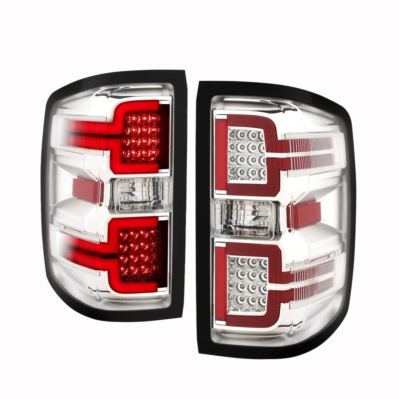 ANZO 311291 2018 fits Chevy 14-20 Silverado 1500 LED Taillights Chrome