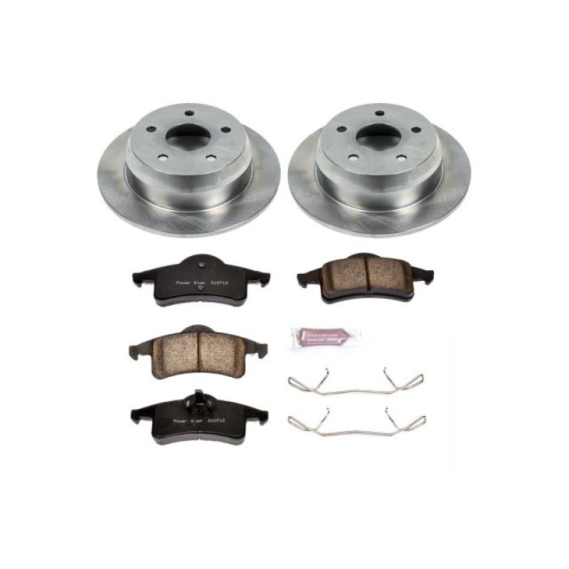 PowerStop KOE2151 fits Jeep 99-04 Grand Cherokee Rear Autospecialty Brake Kit