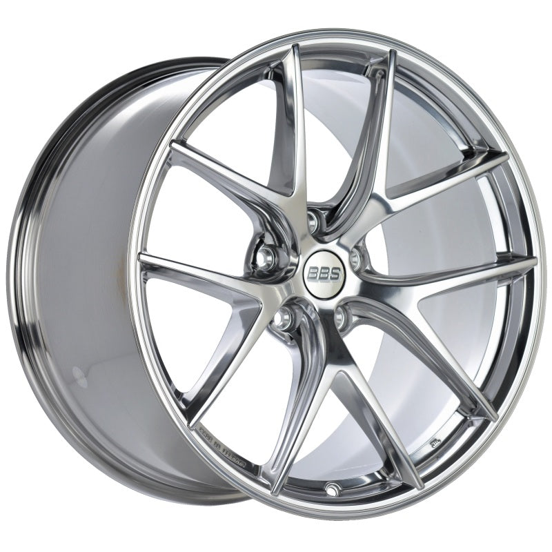 BBS CI0801CP CI-R 20x11.5 5x120 ET52 Ceramic Polished Rim Protector Wheel -82mm PFS/Clip Required