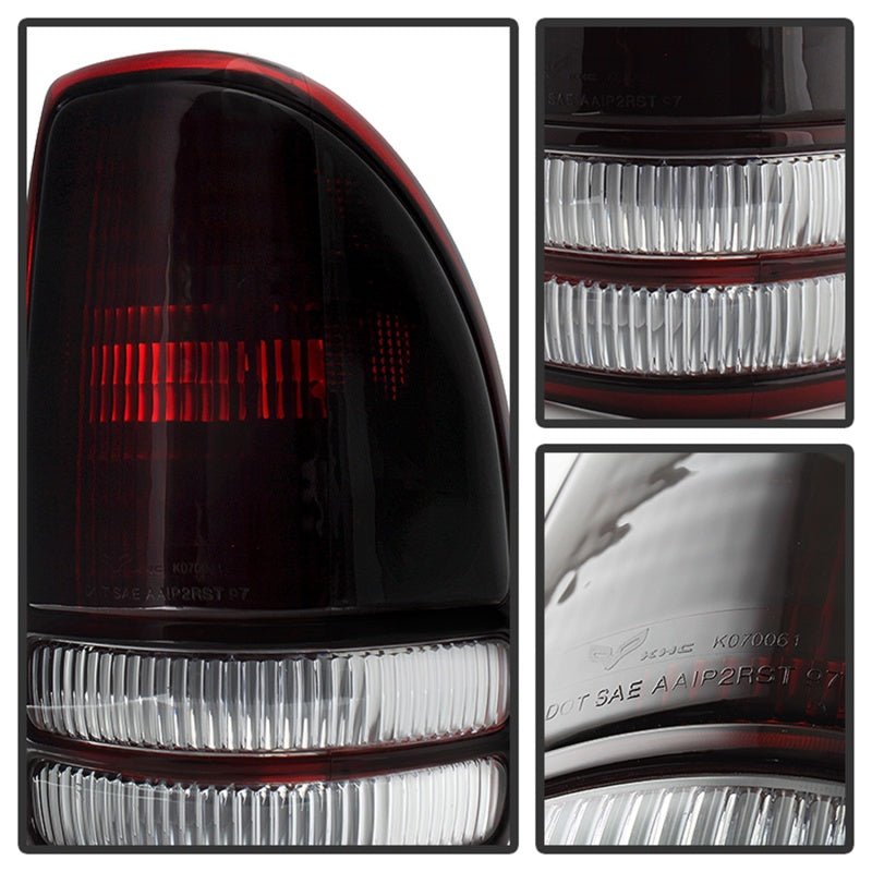 SPYDER 9028762 xTune fits Dodge Dakota OEM Style Tail Lights -Red Smoked