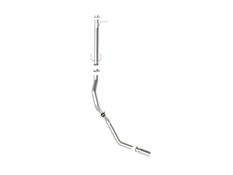AFE 49-43116NM-P  GT Series 3-1/2in 409 SS Axle-Back Exhaust 17-20 fits Ford F-