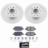Power Stop 16-23 Chevrolet Malibu Rear Z23 Coated Brake Kit