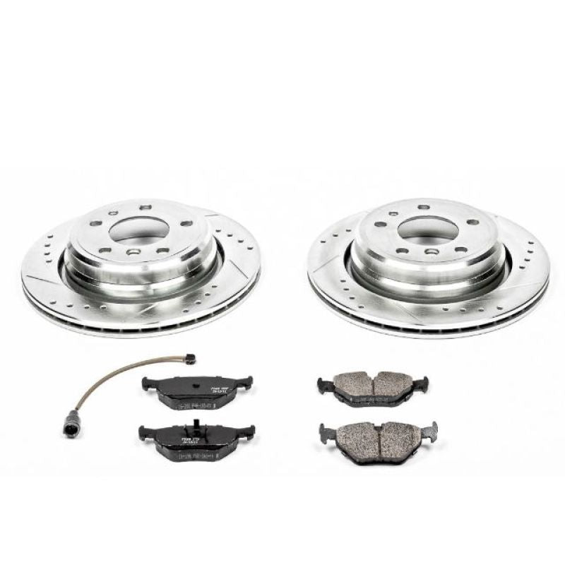 PowerStop K557 fits BMW 94-95 540i Rear Z23 Evolution Sport Brake Kit