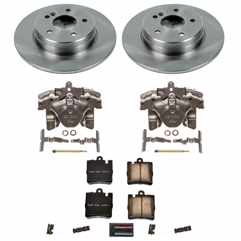 PowerStop fits Mercedes-Benz 01-02 E430 Rear Autospecialty Brake Kit w/Calipers