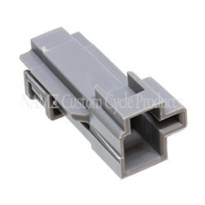 NAMZ ND-MBP 2004+ XL/Dyna Delphi 1-Position OEM B+ Male Connector w/Male Termina