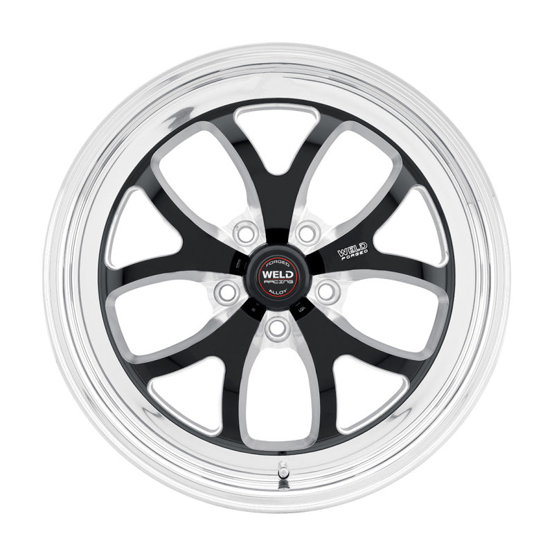 Weld  76LB-514A75A S76 15x14.33 / 5x4.5 BP / 7.5in. BS Black Wheel (Low Pad) - N