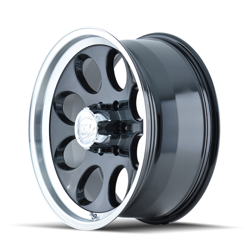 ION 171-6885B Type 171 16x8 / 5x139.7 BP / -5mm Offset / 108mm Hub Black/Machined Wheel