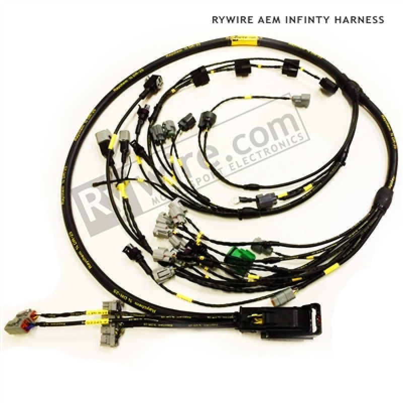 Rywire RY-B-INFINITY fits Honda B-Series AEM Infinity 508 MS Engine Harness w/K20 Coils/OBD2 Alt/EV14 Inj (Adapter Req)