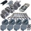 Eagle 21103033 fits Chrysler 400 4.150in Crank 6.760in H-Beam -8cc Flat Top 4.375in Pistons Rotating Assembly