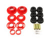 BMR BK041 5th Gen Camaro Street Version Rear Cradle Bushing Kit (BK001 BK040) - Black/Red