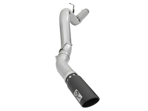 AFE 49-04081-B Exhaust 5in DPF-Back Aluminized Steel w/ Black Tips 16-17 fits G
