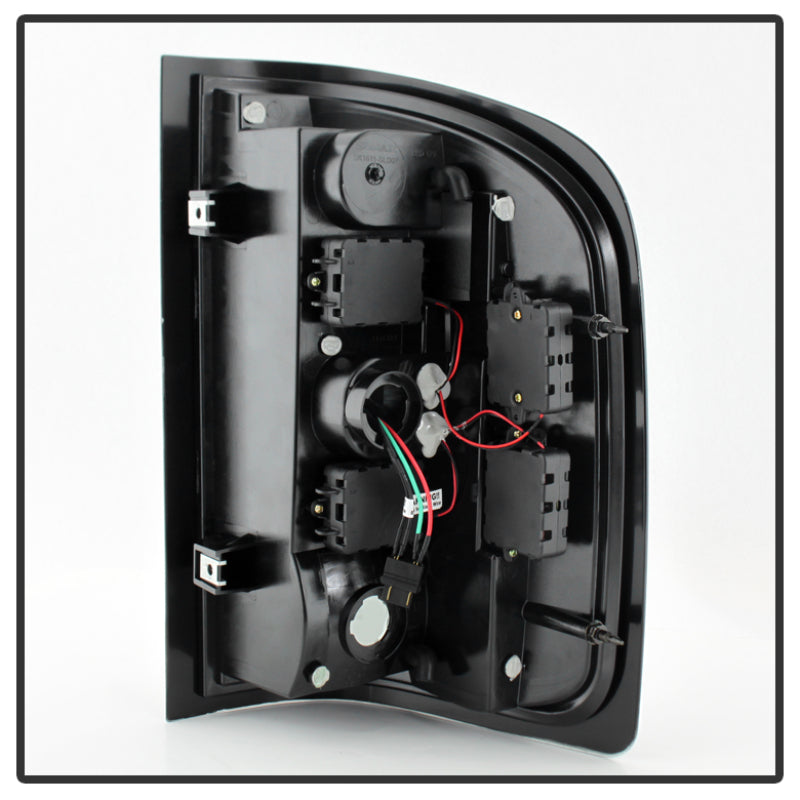 Spyder 5078032 fits Chevy 07-13 Silverado LED Tail Lights Blk Smke ALT-YD-CS07-