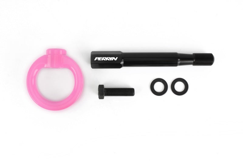 Perrin PSP-BDY-252HP 15-19 fits Subaru WRX/STI Tow Hook Kit (Rear) - Hyper Pink